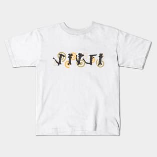 Boogie Dragon Line - Dancing Good Bois Kids T-Shirt